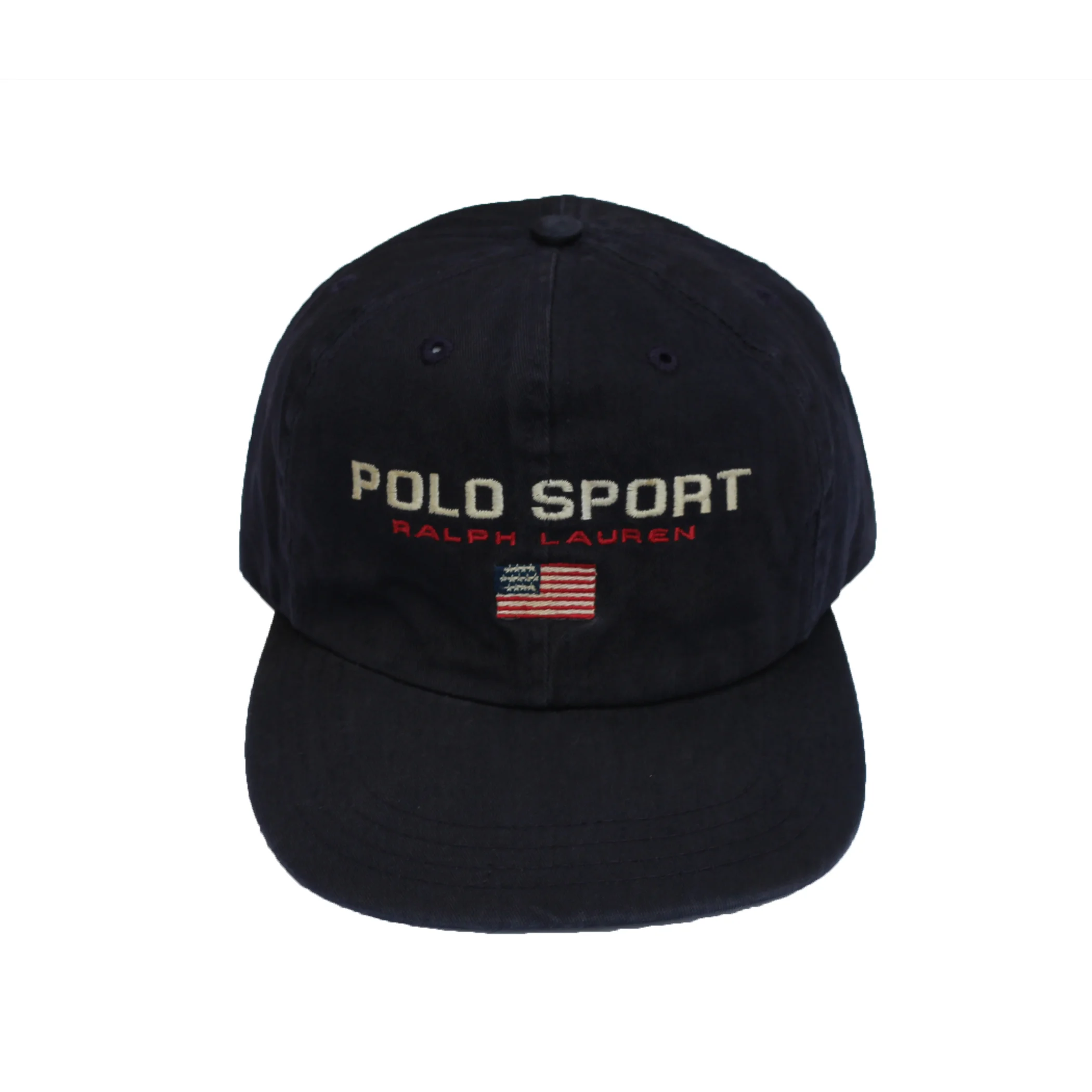 90’s POLO SPORT Strap back cap / Navy Vintage+Polo+Sport+Ralph+